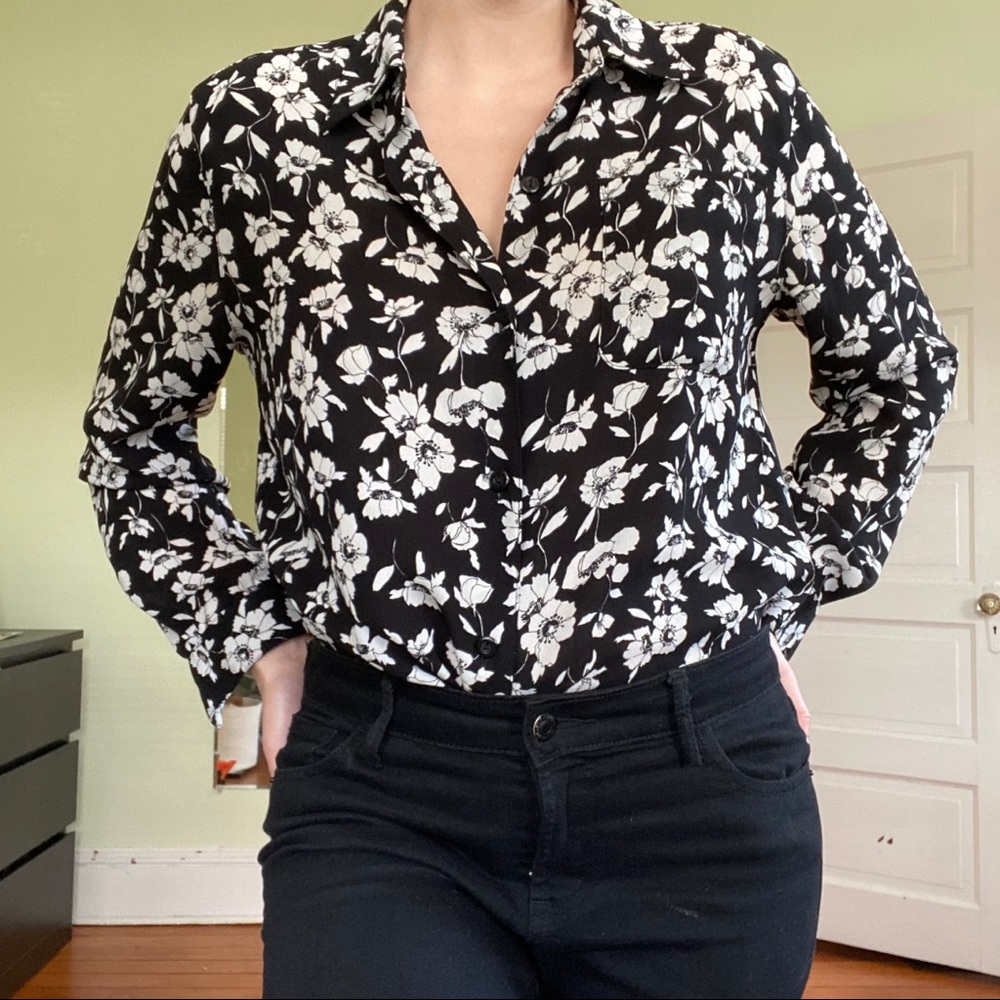 Vintage Liz Claiborne Floral Top
